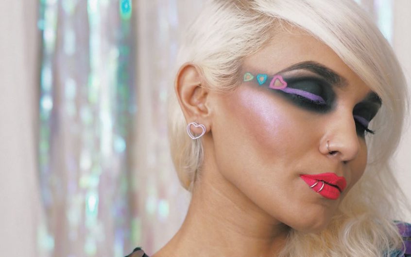 Discover the Neon Light Makeup Trend Taking Over Instagram